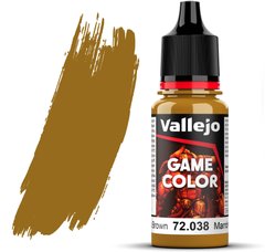 Коричнева золотуха (Scrofulous Brown). Фарба акрилова, 72038 Vallejo Game Color - Color, 18 ml.