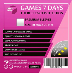 Games7Days (70 x 70 мм) Premium Square (50 шт)