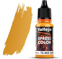 Імператорський жовтий (Imperial Yellow). Фарба акрилова "експрес", 72403 Vallejo Game Color - Xpress Color, 18 ml.
