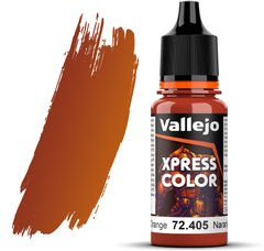 Марсіанський помаранчевий (Martian Orange). Фарба акрилова "експрес", 72405 Vallejo Game Color - Xpress Color, 18 ml.