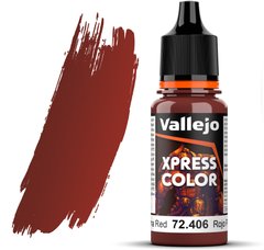 Плазмовий червоний (Plasma Red). Фарба акрилова "експрес", 72406 Vallejo Game Color - Xpress Color, 18 ml.