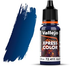 Містичний синій (Mystic Blue). Фарба акрилова "експрес", 72411 Vallejo Game Color - Xpress Color, 18 ml.