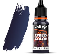 Омега синій (Omega Blue). Фарба акрилова "експрес", 72413 Vallejo Game Color - Xpress Color, 18 ml.
