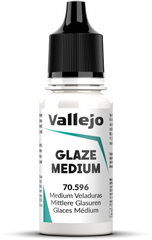 Глазур середня (Glaze Medium). Рідина акрилова технічна, 70596 Vallejo Game Color - Auxiliary, 18 ml.